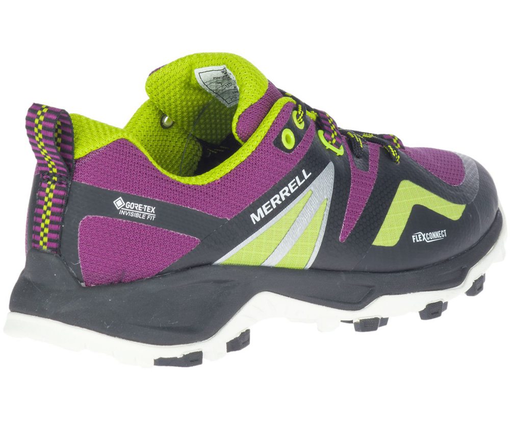 Tenis Senhora - Merrell Mqm Flex 2 Gore-Tex® - Pretas/Roxo - ZAV943720